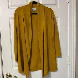 Eileen Fisher Golden Open Front Cardigan